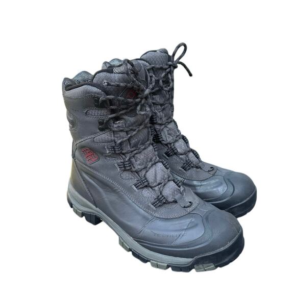 Columbia Omni Heat Techlite BM2745-030 Waterproof Hiking Boots Gray Men’s 11 EUC - Picture 1 of 7